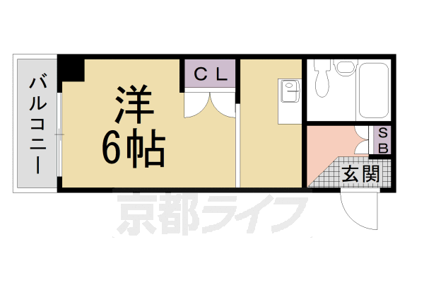 ファーストコート御所室町の間取り写真