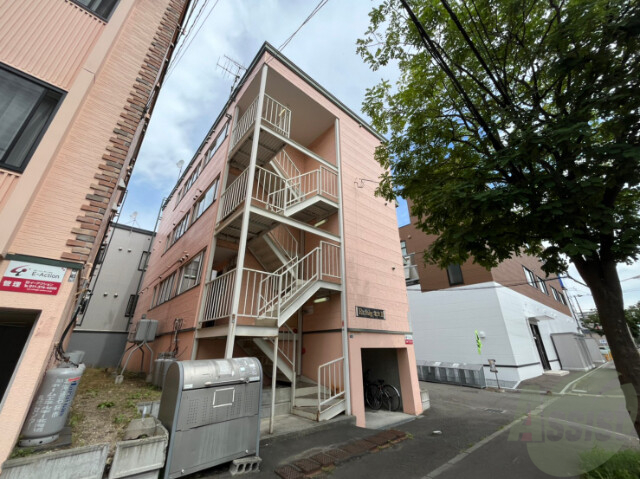 建物外観　札幌市東区北十二条東「エアフォルグ北大II」