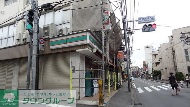 コンビニ　ローソンストア100清瀬松山店（コンビニ）まで450m