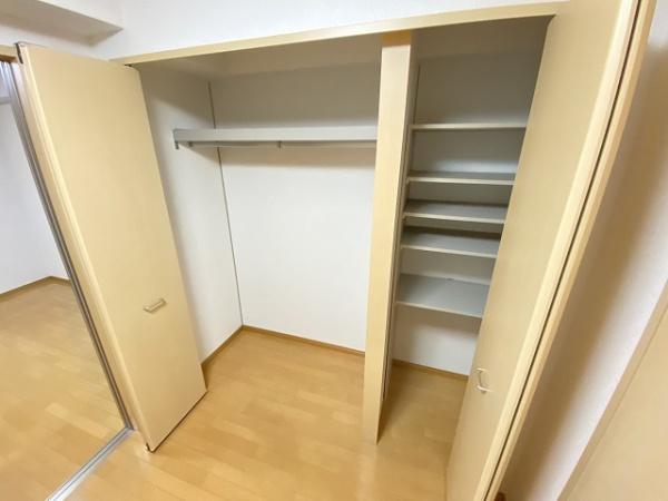 収納　クローゼット！