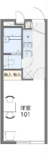 レオパレスパルティ-タの間取り写真