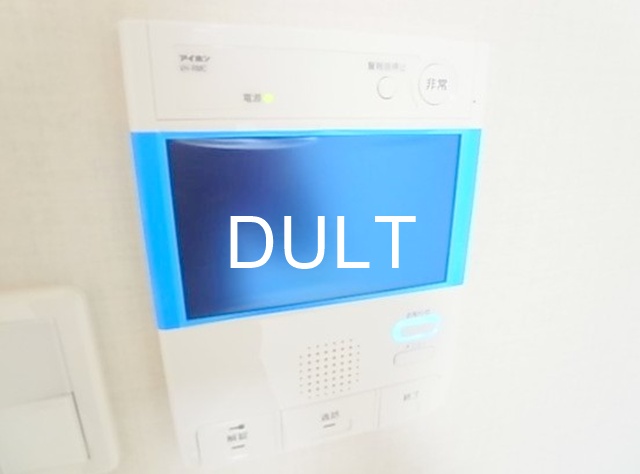 セキュリティ　モニター付きインターホンです。