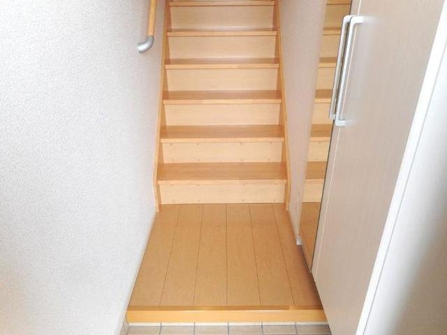 玄関　ゆったりとした玄関です