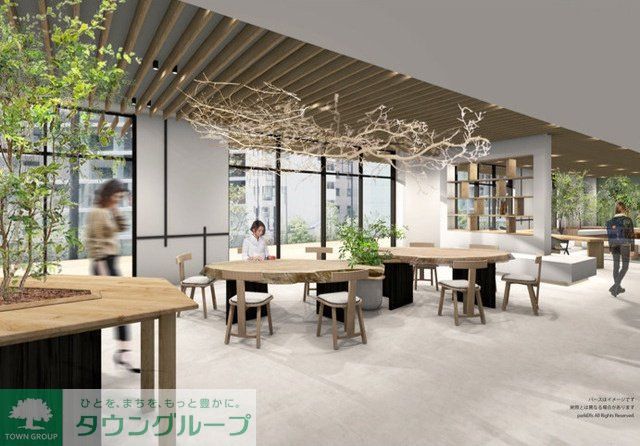 その他共有部分　2階ワークラウンジ