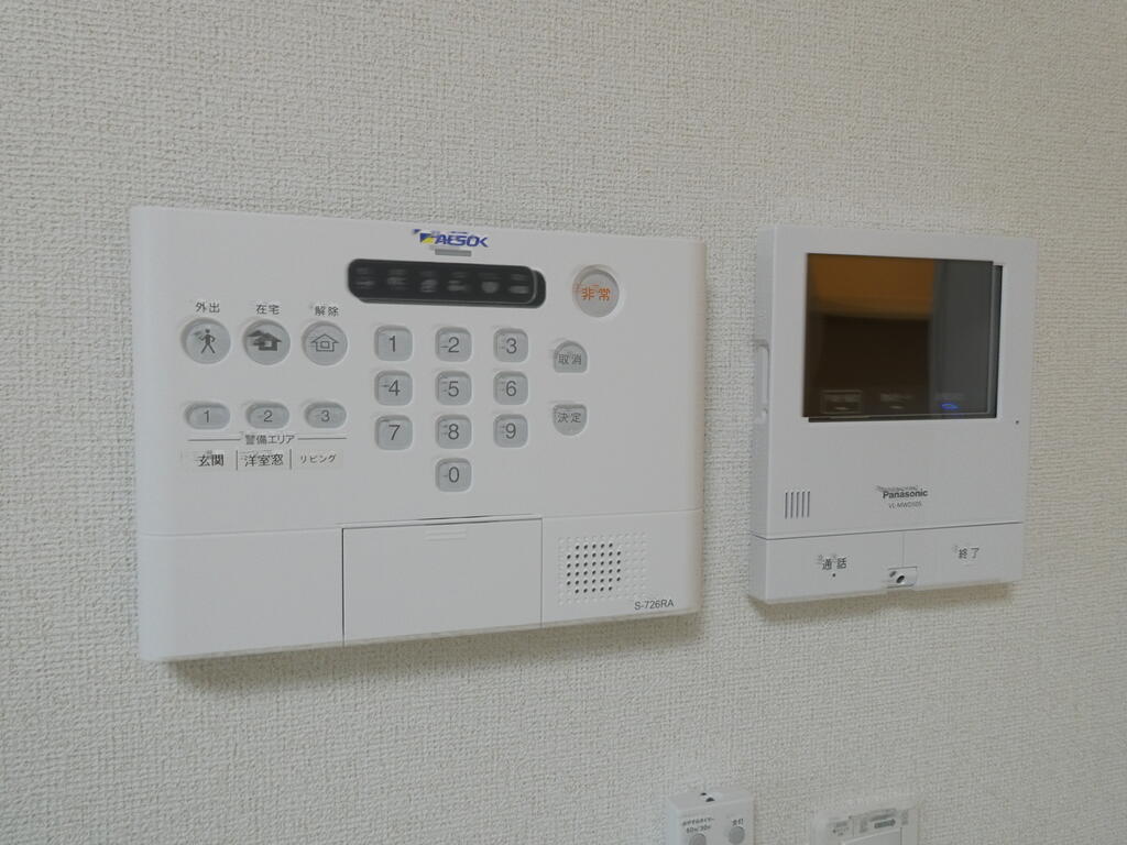 セキュリティ　ALSOK＆ＴＶインターホン