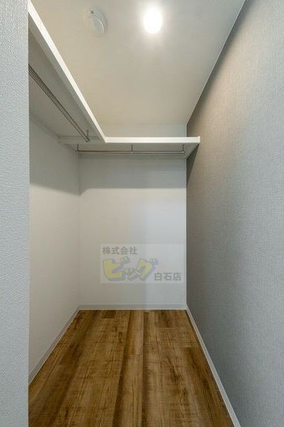 収納　広々ウォークインクローゼット完備しています♪