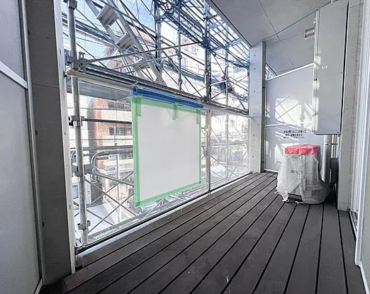 バルコニー　※別部屋の参考写真です。
