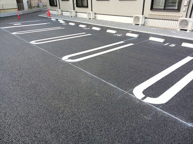 駐車場　駐車場です