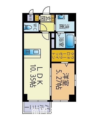 カラコレスIIIの間取り写真