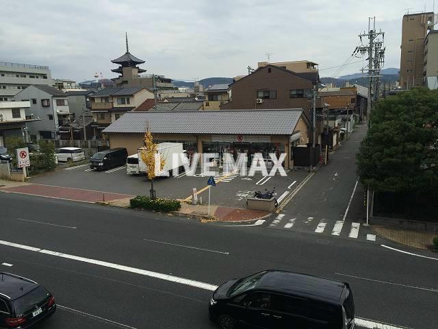 眺望　ベランダから東寺が見えます♪