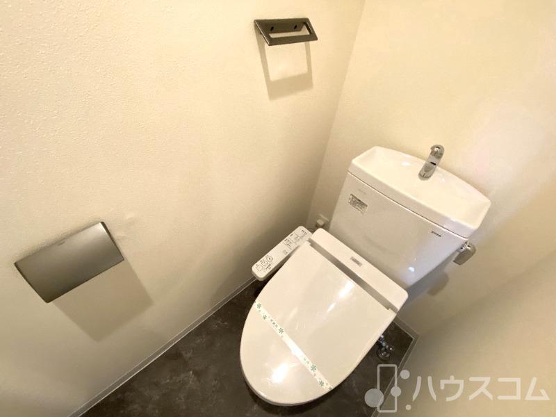 トイレ　温水洗浄便座です！