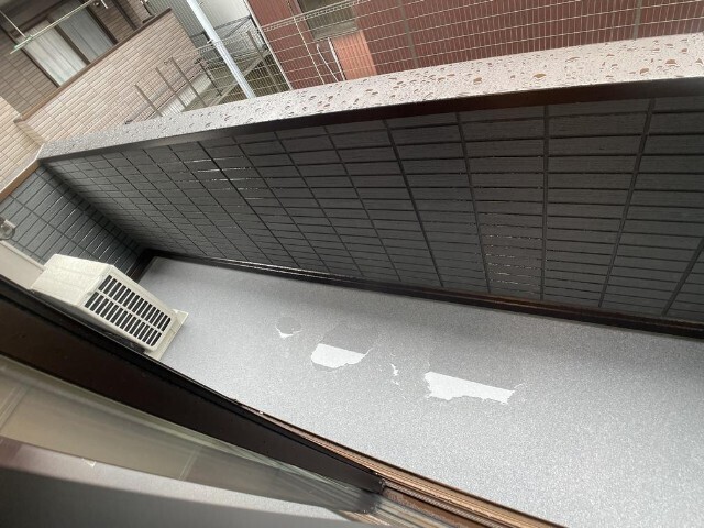 バルコニー　※同型モデル（ディーシャンブル八田II）