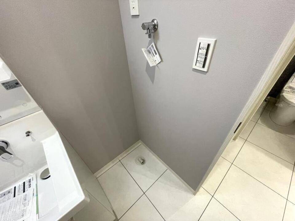 その他設備　洗濯機置場