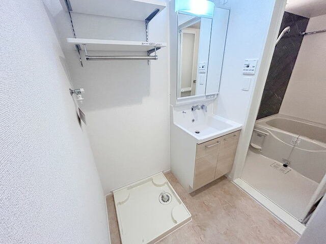 洗面設備　洗面所です