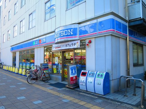 コンビニ　ローソン JR放出駅前店（コンビニ）まで158m