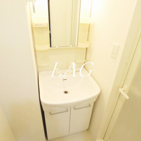 洗面設備　洗面台です。