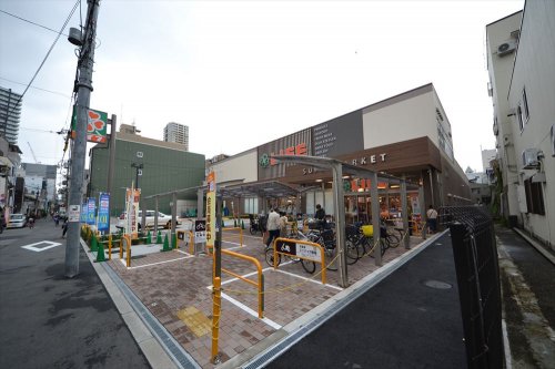 スーパー　ライフ空堀店（スーパー）まで487m