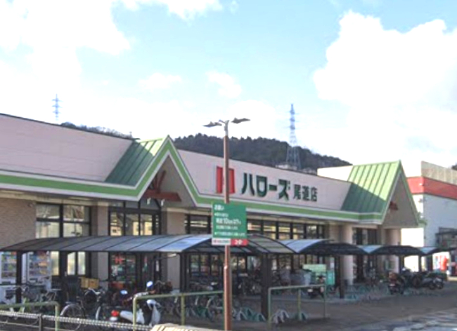 スーパー　ハローズ尾道店（スーパー）まで497m
