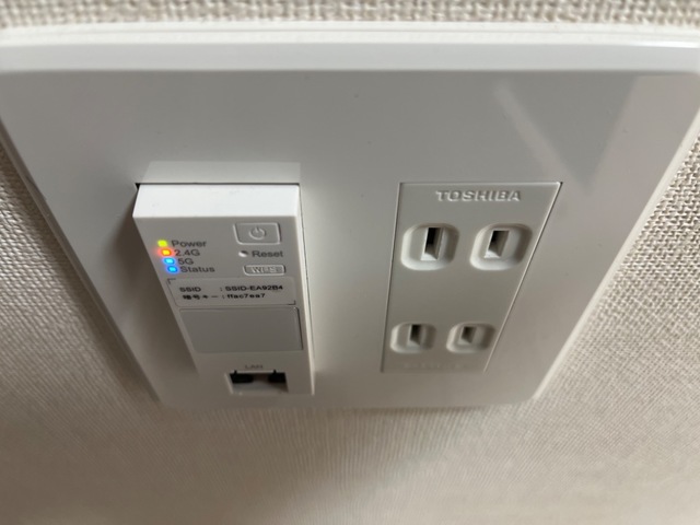 その他設備　埋め込み型Wi-Fiルーター
