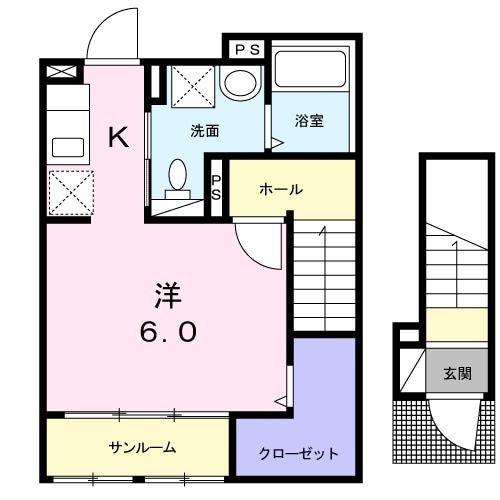 ヌイカマナの間取り写真