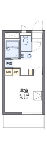 レオパレス原田の間取り写真