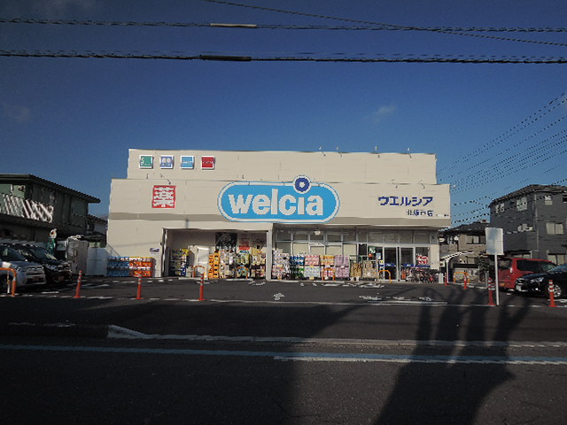 ドラックストア　ウエルシア北坂戸店（ドラッグストア）まで1089m