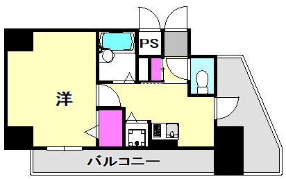 リーガル神戸元町の間取り写真