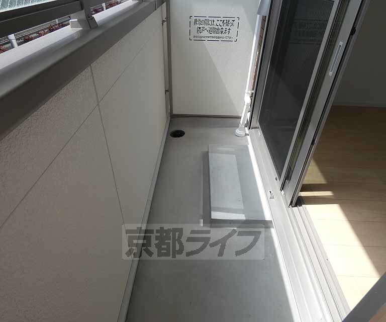 バルコニー　明るいバルコニーです。