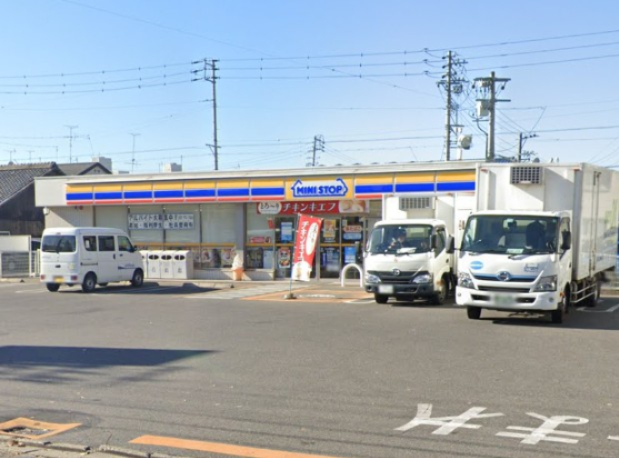コンビニ　ミニストップ 名古屋金城町店（コンビニ）まで589m