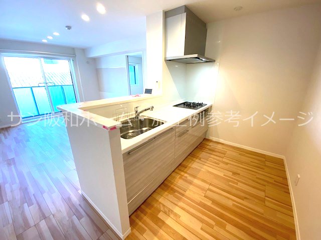 キッチン　同仕様・同メーカー施工例参考イメージ画像