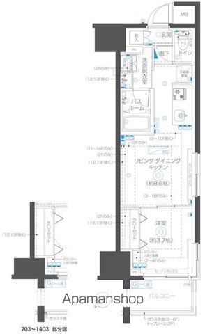ZOOM立川曙町の間取り写真