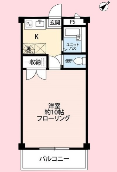 アムール Araiの間取り写真