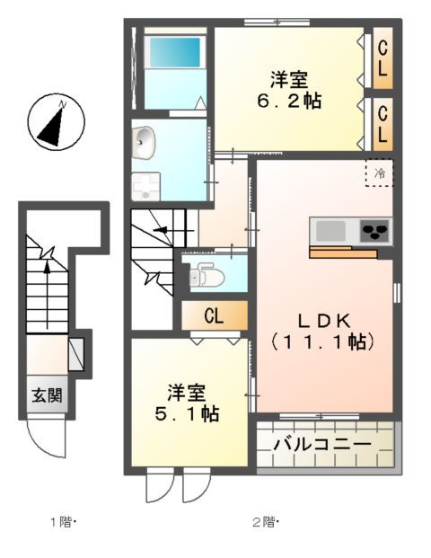 CORNIOLOの間取り写真