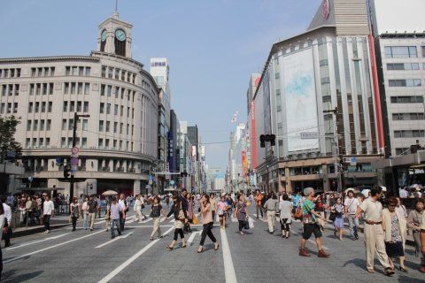 その他　銀座・歩行者天国 01