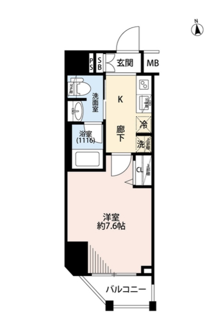 ＪＲ山手線 浜松町駅 徒歩3分 13階建 築12年の間取り写真