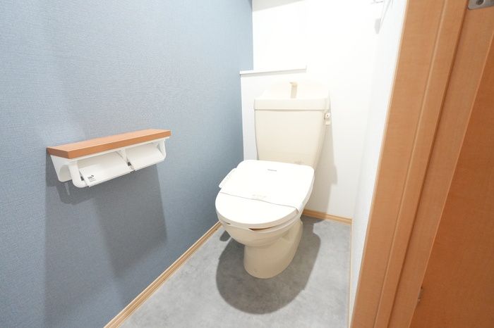 富山地鉄富山港線 粟島駅 徒歩31分 2階建 築23年のトイレ写真