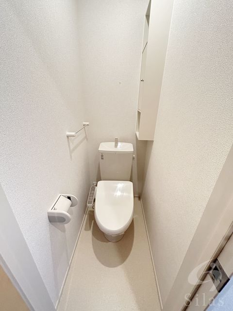 南海本線 湊駅 徒歩12分 2階建 築8年のトイレ写真