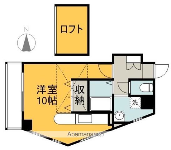 広島電鉄本線 稲荷町駅 徒歩3分 11階建 築23年の間取り写真