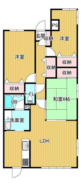 スモールワールドシンフォニーの間取り写真