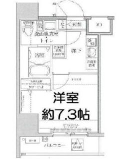 都営新宿線 大島駅 徒歩2分 14階建 築9年の間取り写真