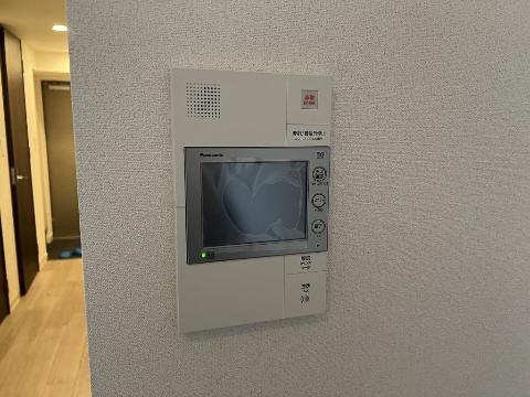 セキュリティ　カメラ付インターホン（イメージ）