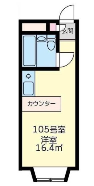 ベルピア綱島第3の間取り写真