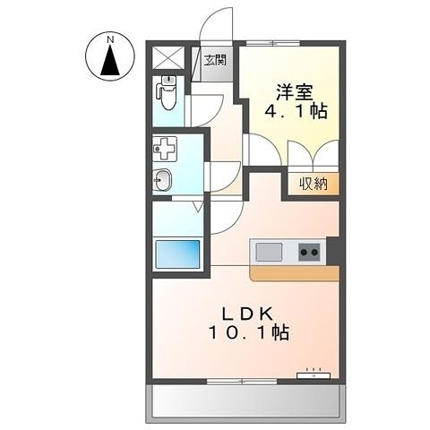 プランドールの間取り写真
