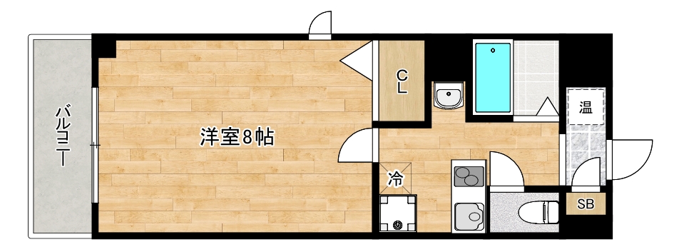 ミーネ新町弐番館の間取り写真