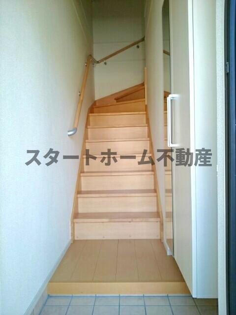 玄関　ゆったりとした玄関です