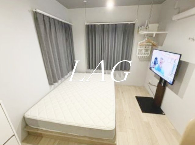 居室・リビング　洋室のお部屋です。家具家電付きは有料になります。