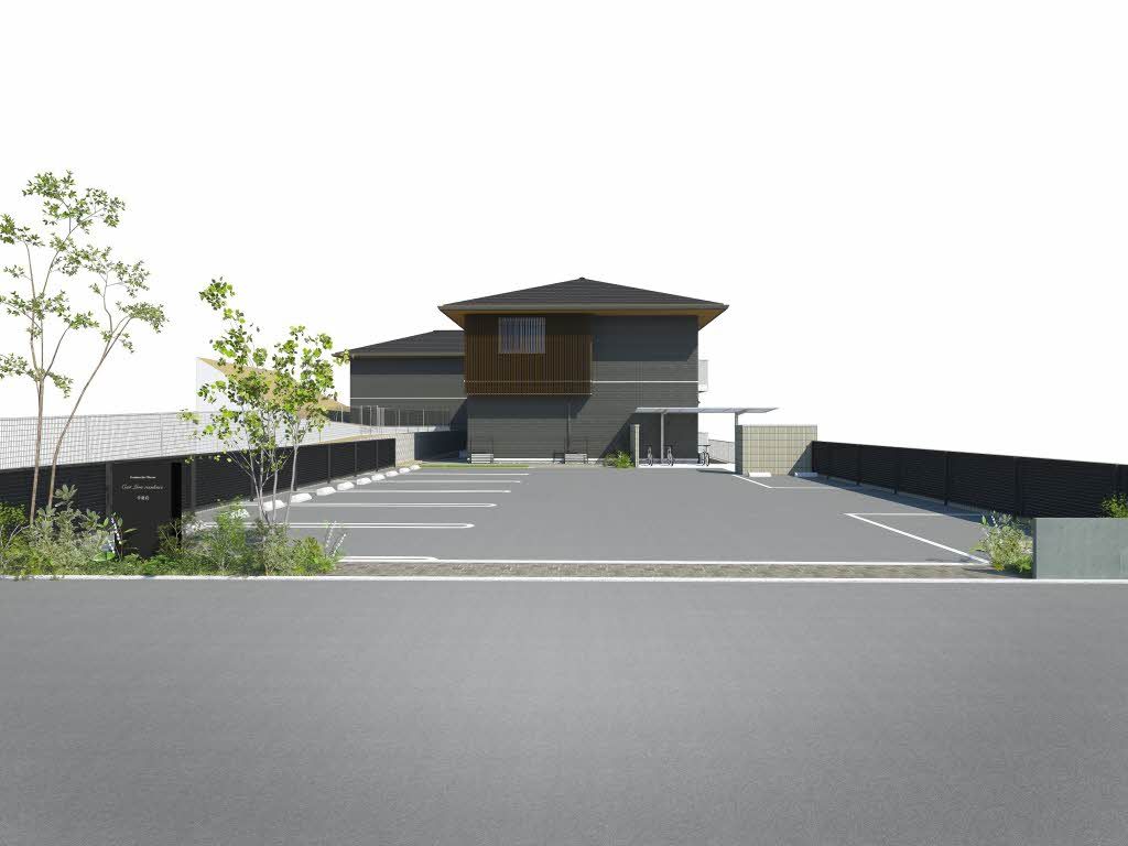 建物外観　完成予想図