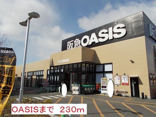 スーパー　OASIS（スーパー）まで230m