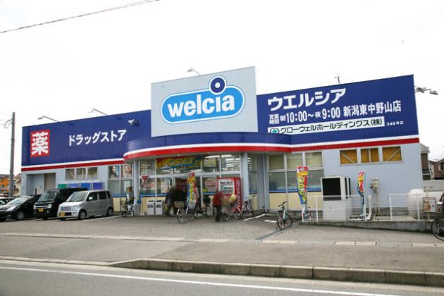 ドラックストア　ウエルシア新潟東中野山店（ドラッグストア）まで706m