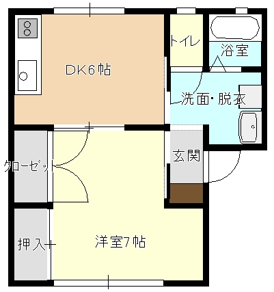 サンホームの間取り